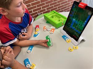 kids using OSMO