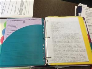 AVID Binder 