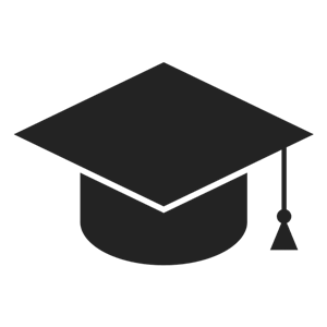 Grad cap logo