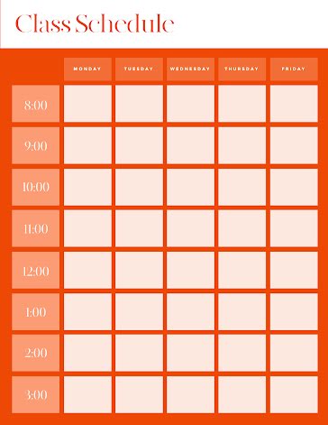  Schedule Correction Form