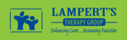 green and blue logo sign