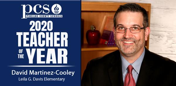 PCS 2020 Teacher of the Year -  David Martinez-Cooley