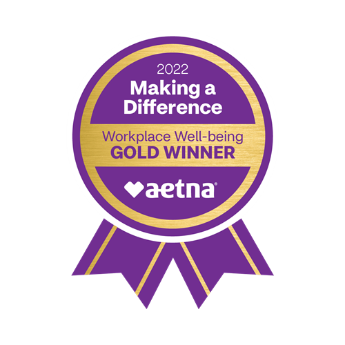 Aetna Well-being Gold Winner