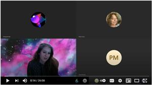 Zoom meeting on the arts 