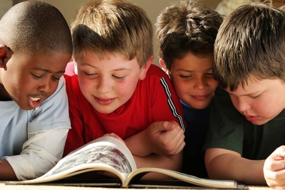 PTA Kids Reading Image