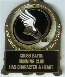 running club medal