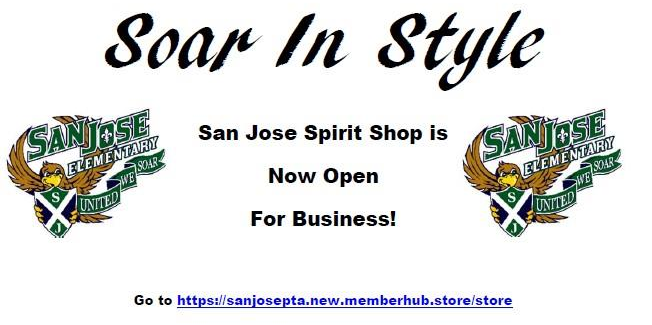 Soar in style - San Joes Spirit shop is now open for business.