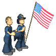 firemen flags