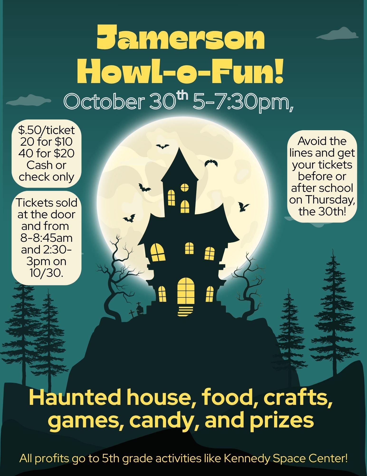  Howl-O-Fun is on Thursday, October 30th!