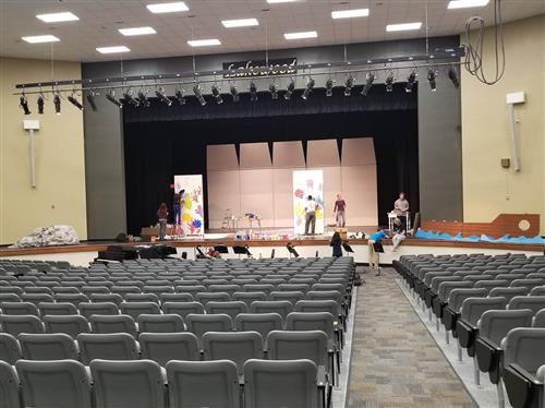 Set Building for The Little Mermaid 