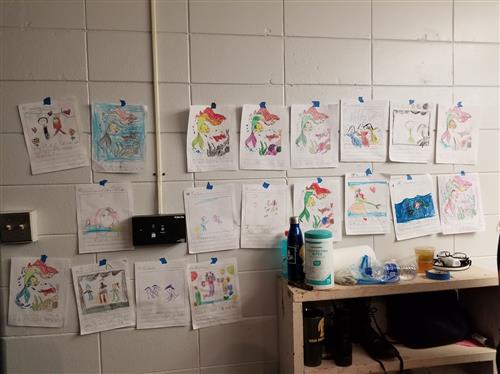 Letters from the kids at Bay Point Elementary 