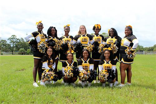 LHS cheerleaders 