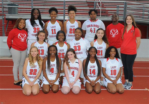 girls basketball team photo