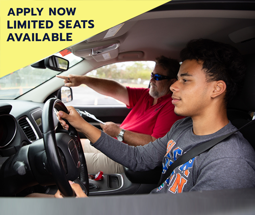 Apply for Summer Driver Education - Limited Seats Available