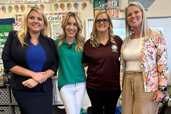 Teacher Appreciation with School Board Member Katie Blaxberg