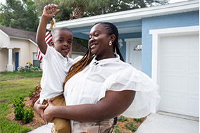  Taisja Witherspoon from Bayside High is starting a new chapter of home ownership through Habitat fo