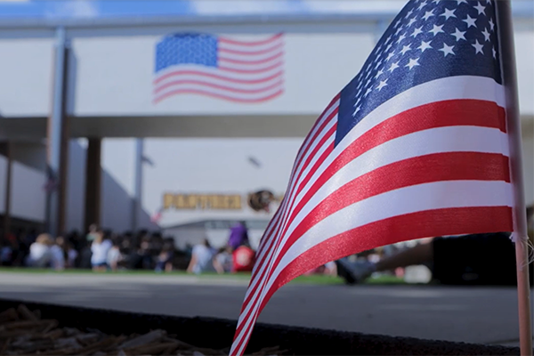  Remembering veterans at Palm Harbor Middle School 