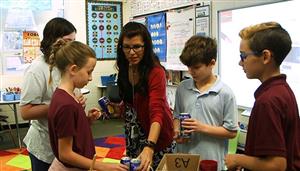 Inspiring Teacher and students