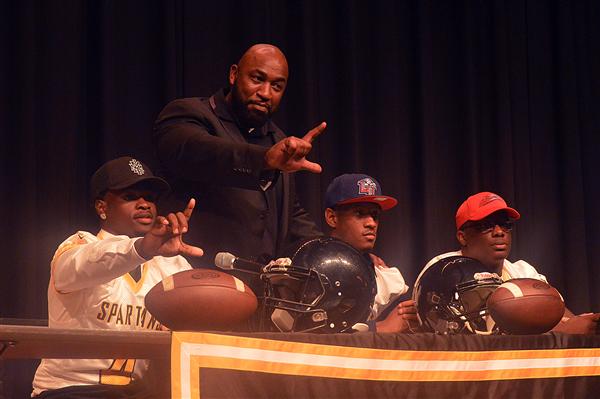Three Spartan athletes decide their fate