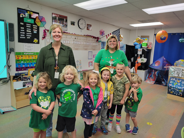 Green Out Day at Orange Grove Elementary