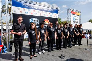 Vox Nova choir from PCCA singing the national anthem