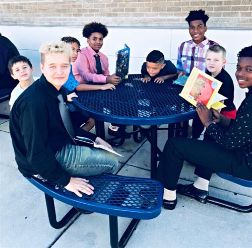 5000 Role Models read with students.