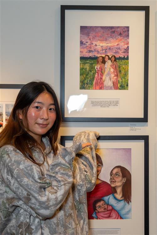 Student artist
