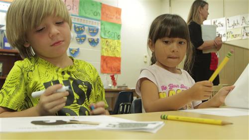 High Point Rising K students