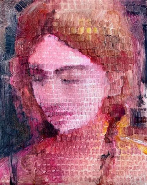 Mia Hipolito, Molecular Dispersion, Oil, East Lake High School - One of six Awards of Excellence