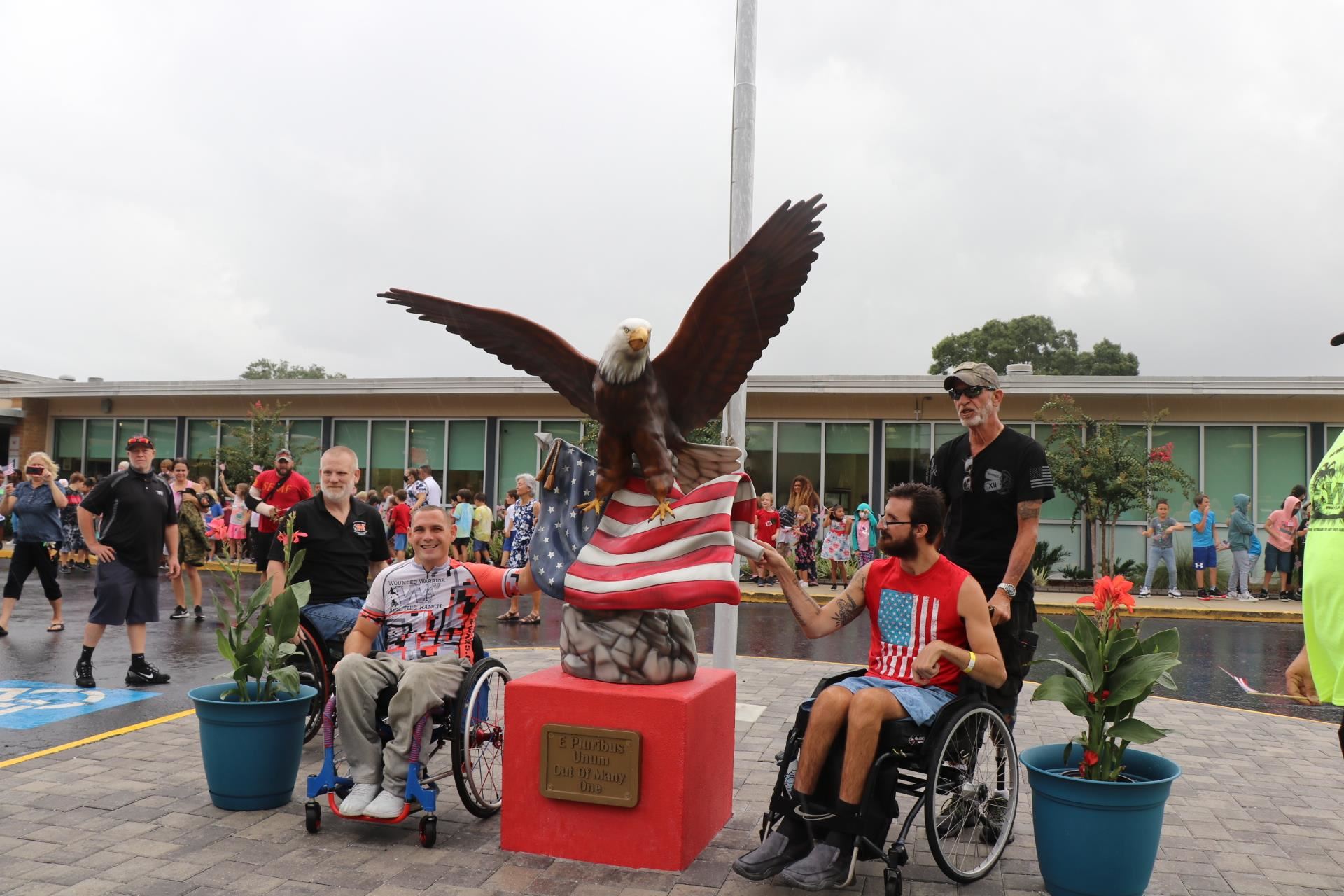 Statue unveiling