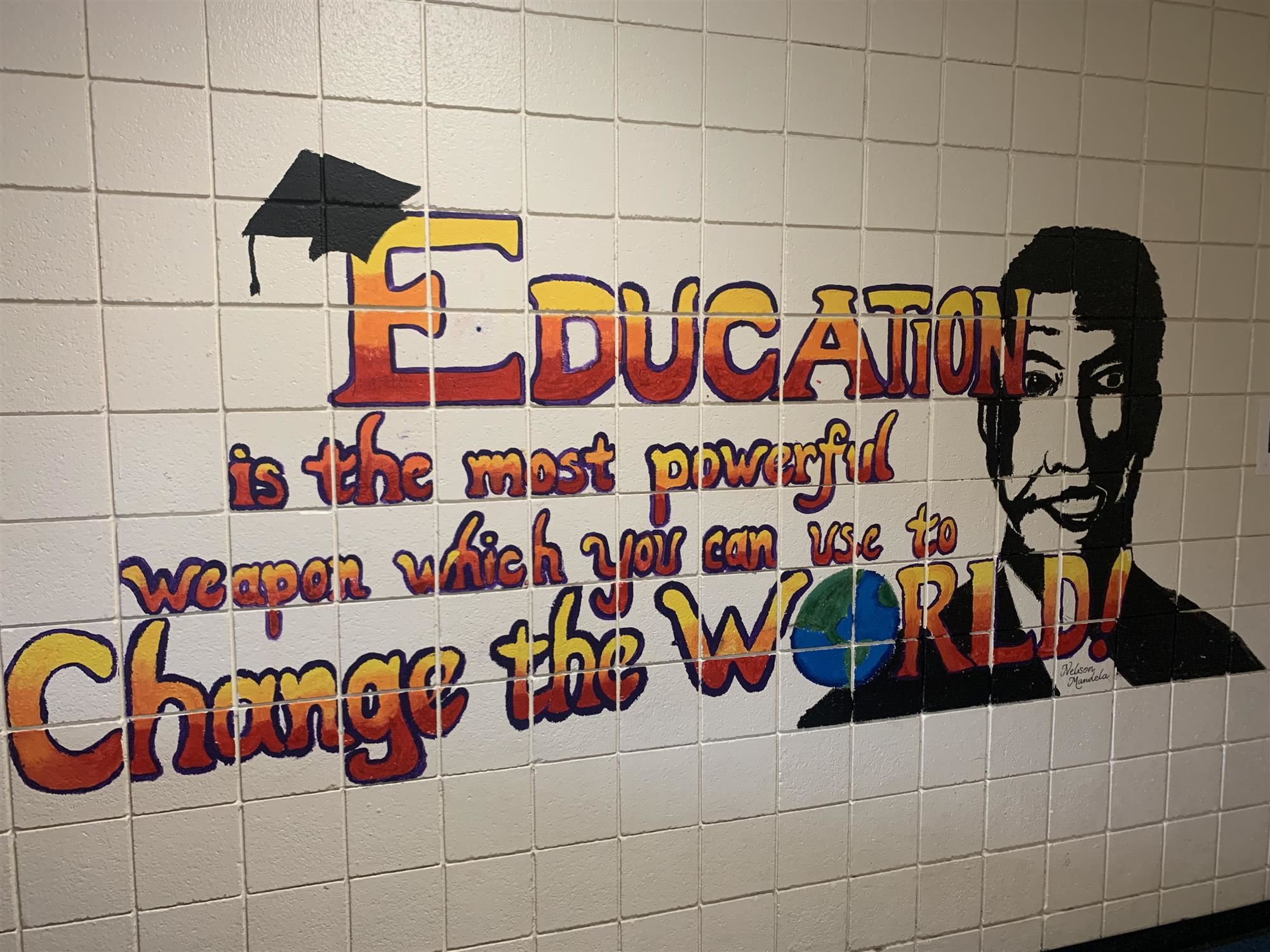 Osceola Middle School art