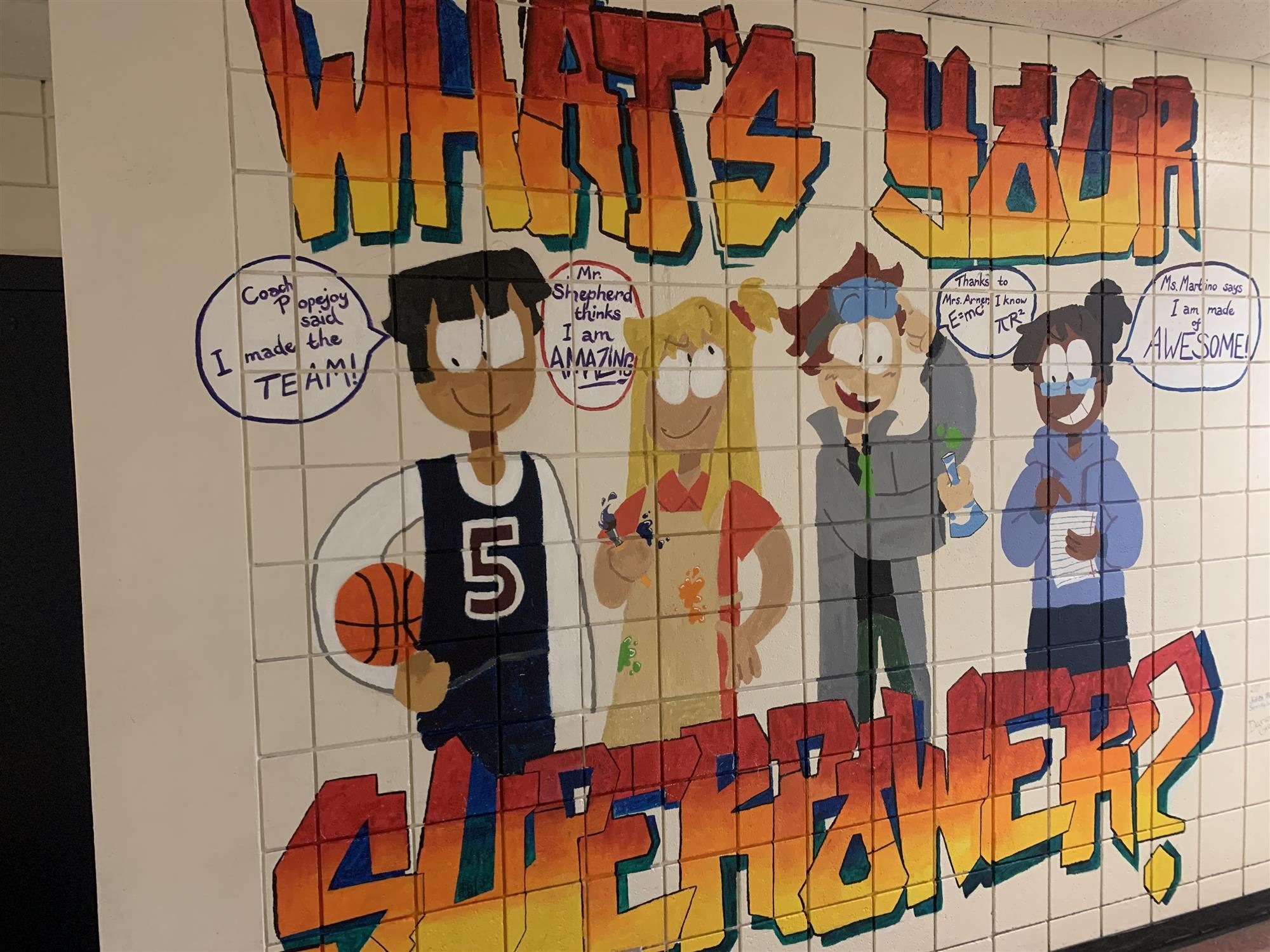 Osceola Middle School art
