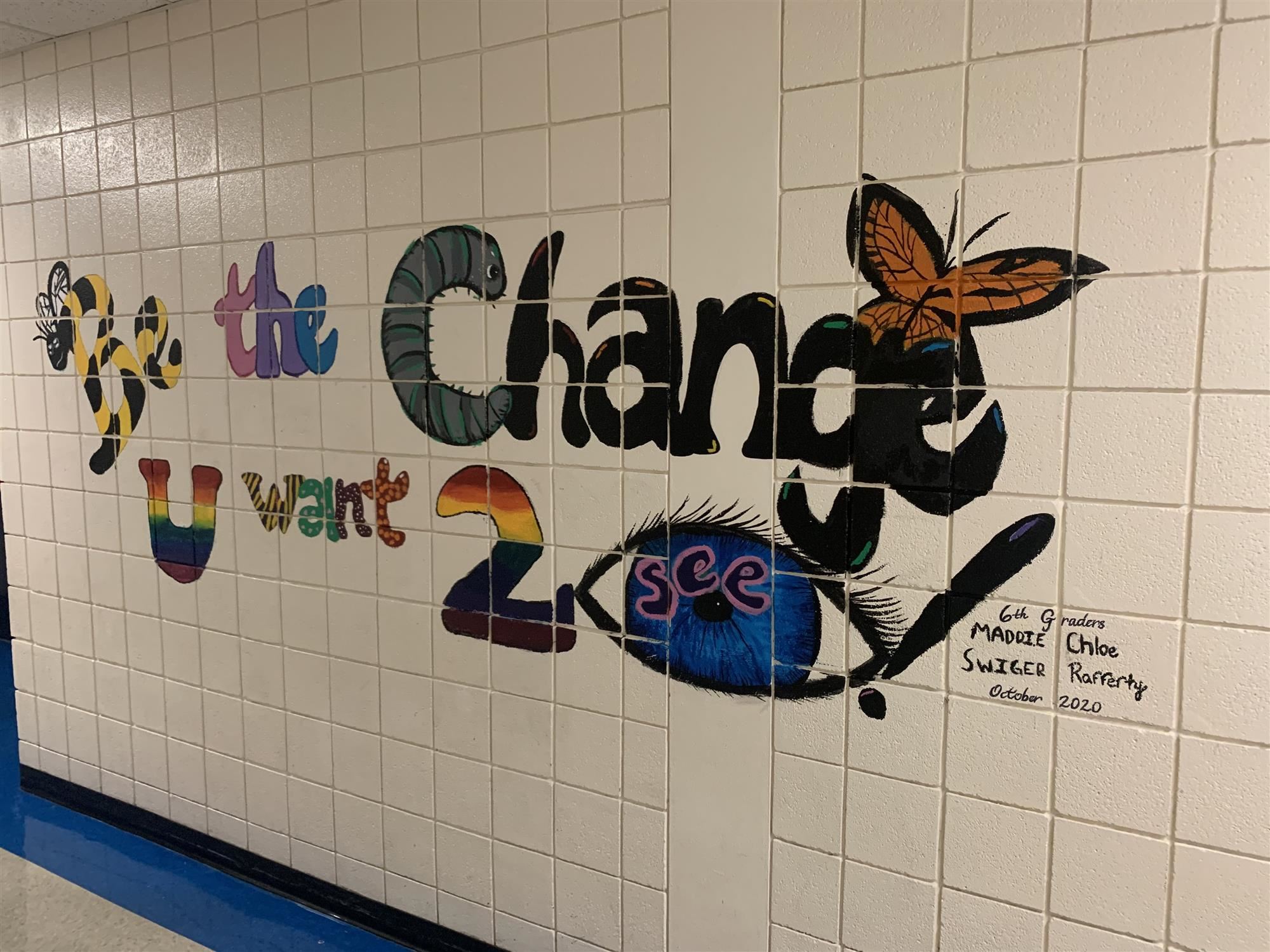 Osceola Middle School art