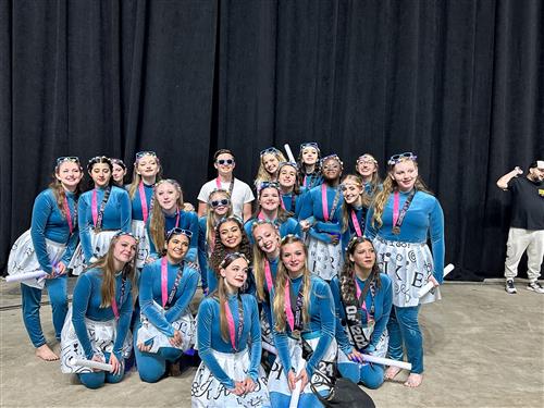 Seminole High Color Guard