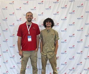Josh Ward at Skills USA state competition