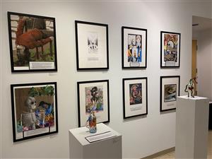 Artworks at the Word and Image Exhibit