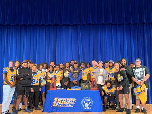 Nov. 19 - ­Jayion McCluster, a Largo High senior, was selected to compete in the 13th annual Under Armour All-America Game. 