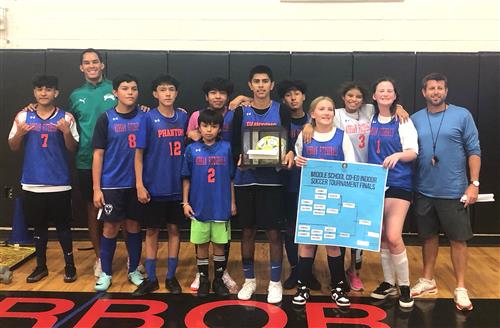 Morgan Fitzgerald Middle soccer champions