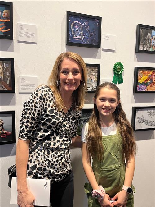Student artist