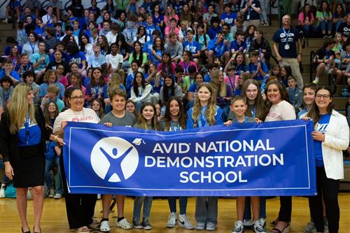 East Lake Middle School becomes AVID Demonstration School celebration