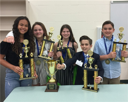 Feb. 6, 2020 – Students from James B. Sanderlin IB World School won the regional competition of the 2020 Regional Future City 