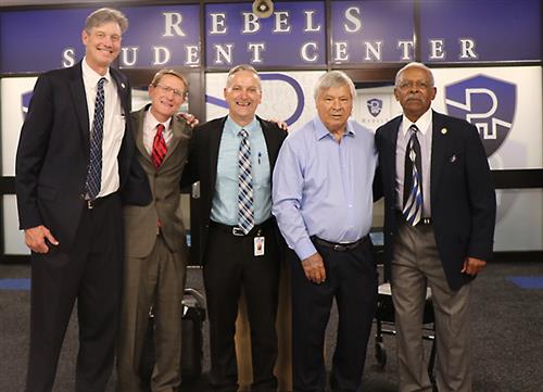 Five Dixie Hollins High principals 