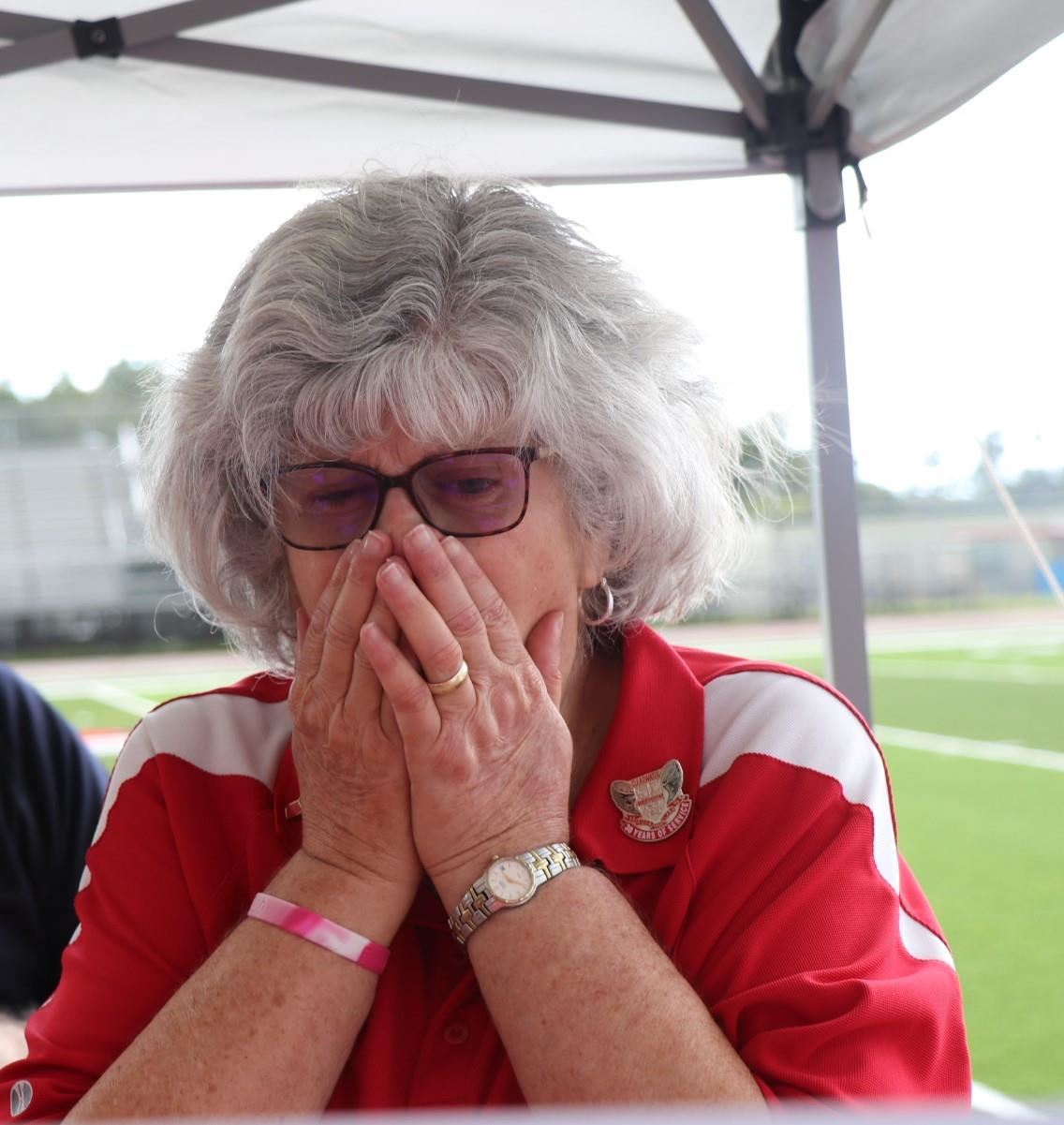 Kathy Biddle is suprised at field naming.