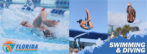 swimming and diving students 