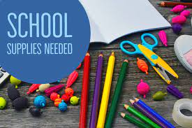  school supplies needed