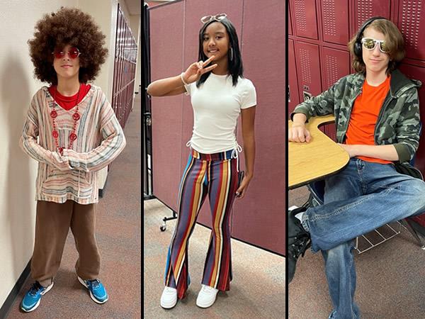 Seminole Middle students dressed up to show their school pride during Spirit Week.