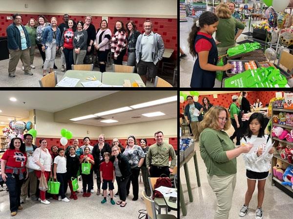 M. K. Rawlings Elementary School Partnered with Pinellas Crossings Publix for a Math Night event. Students enjoyed working a math scavenger hunt around the store.