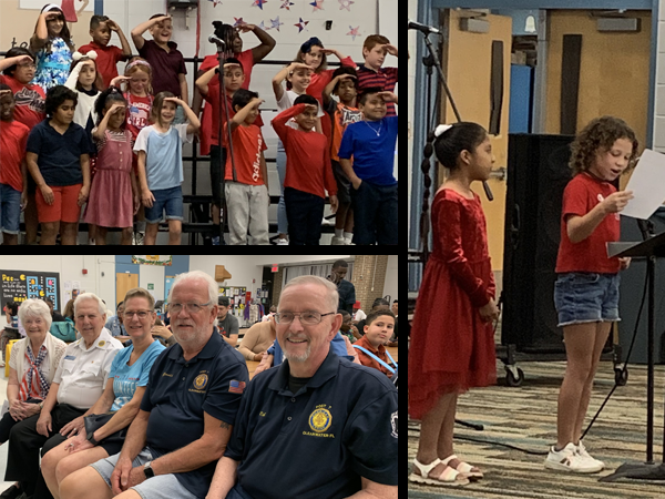 Eisenhower Elementary celebrates Veterans Day.