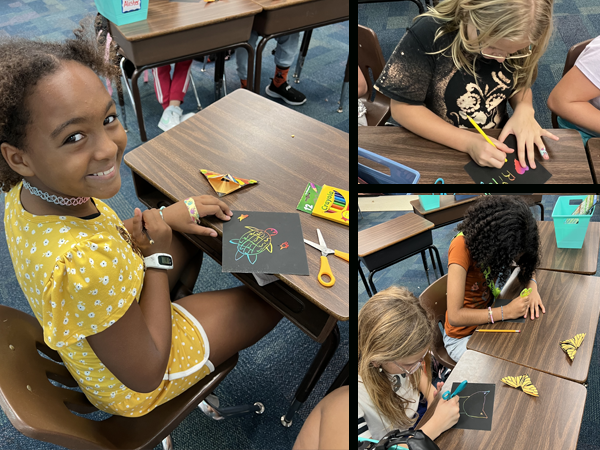 San Jose Elementary started an Art Club for 4th and 5th Grade students.