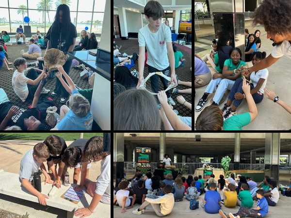 The 7th-grade AVID students at Thurgood Marshall Fundamental attended the BAM: STEAM Festival on April 25th.  Provided in partnership between the Clearwater Marine Aquarium and Great Explorations celebrated Science, Technology, Engineering, Arts, and Mathematics (STEAM). 